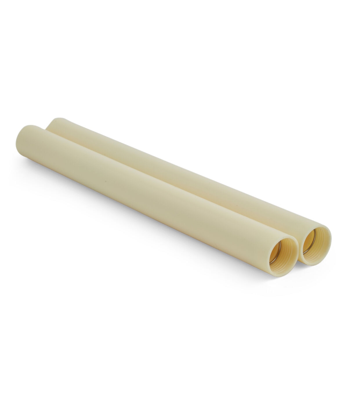 Flameless Cream LED Wax Taper Candles 2pk