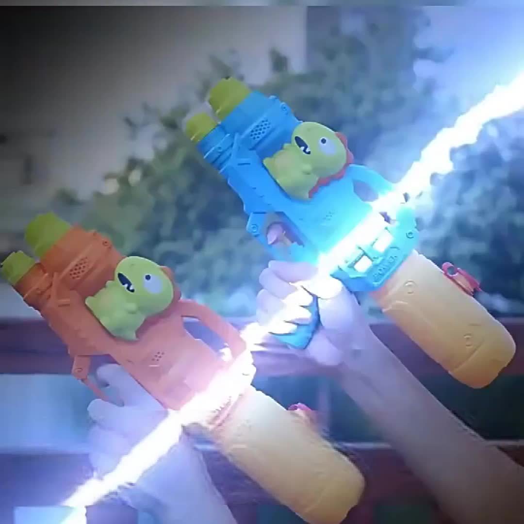 Pistolet à eau à double buse - Jouet de piscine et jeux d'eau - Cadeau pour enfants