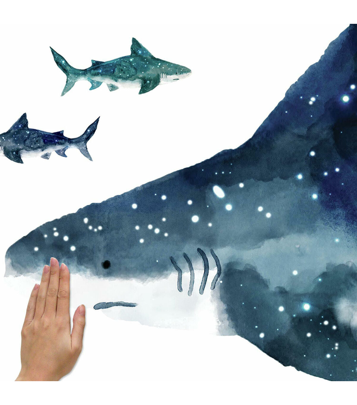 RoomMates Shark Peel And Stick Giant Wall Decals