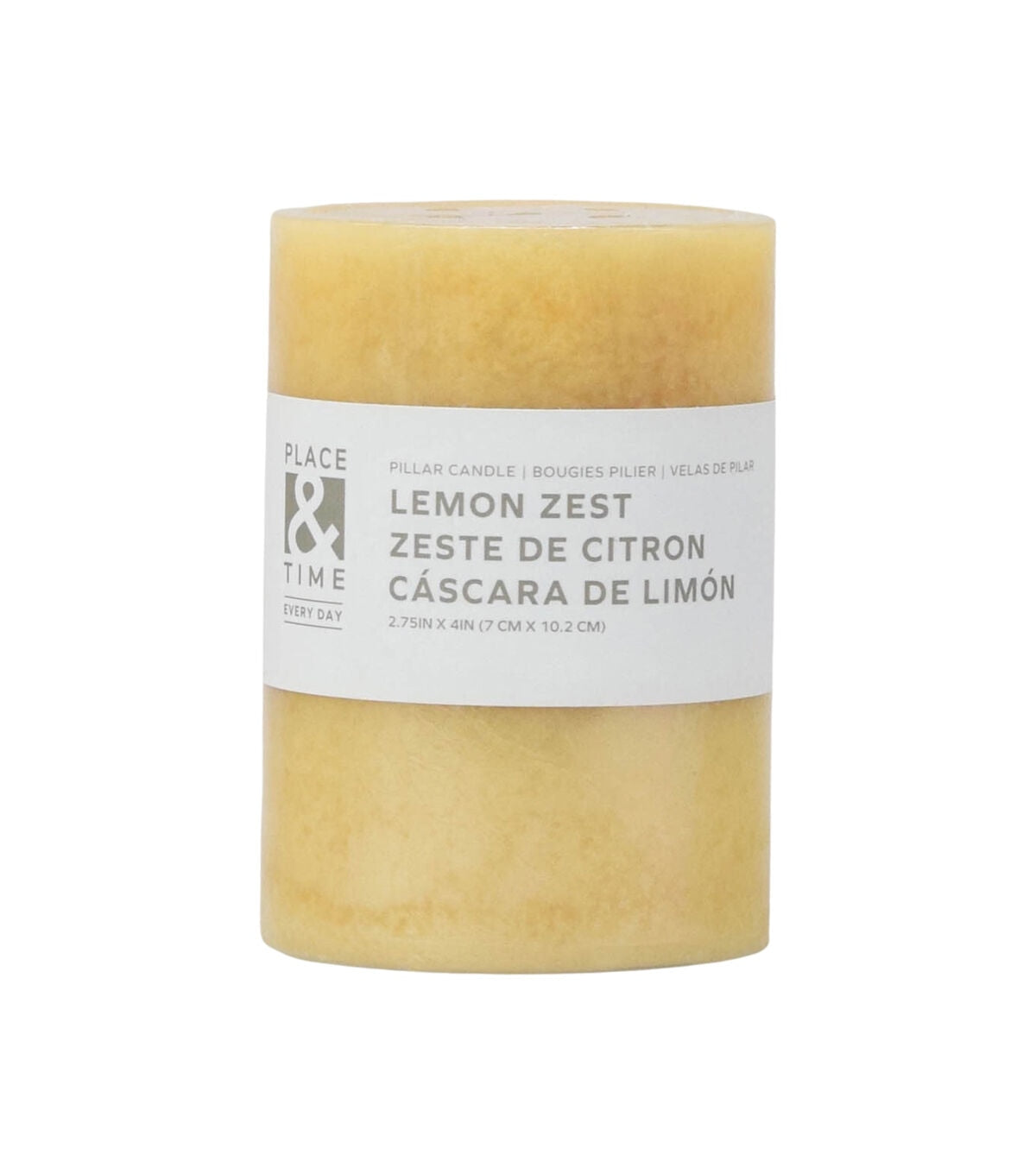 3" x 4" Scented Pillar Candle by Place & Time