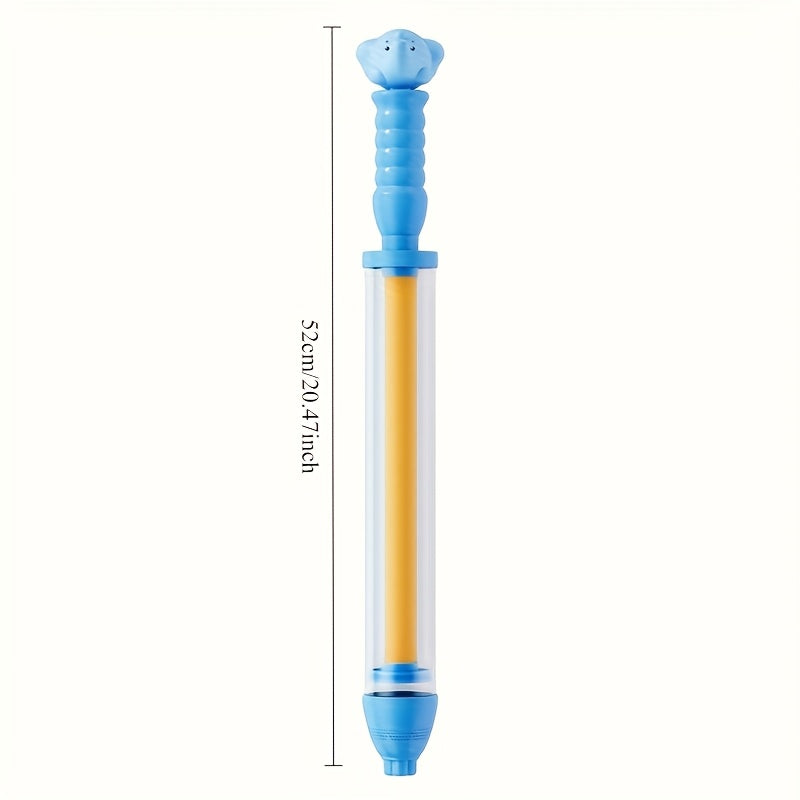 Un pistolet à eau d'été, une idéale pour les batailles de ballons d'eau et les jeux de plage, un grand pistolet à eau à tirer par la corde adapté pour le rafting adulte.