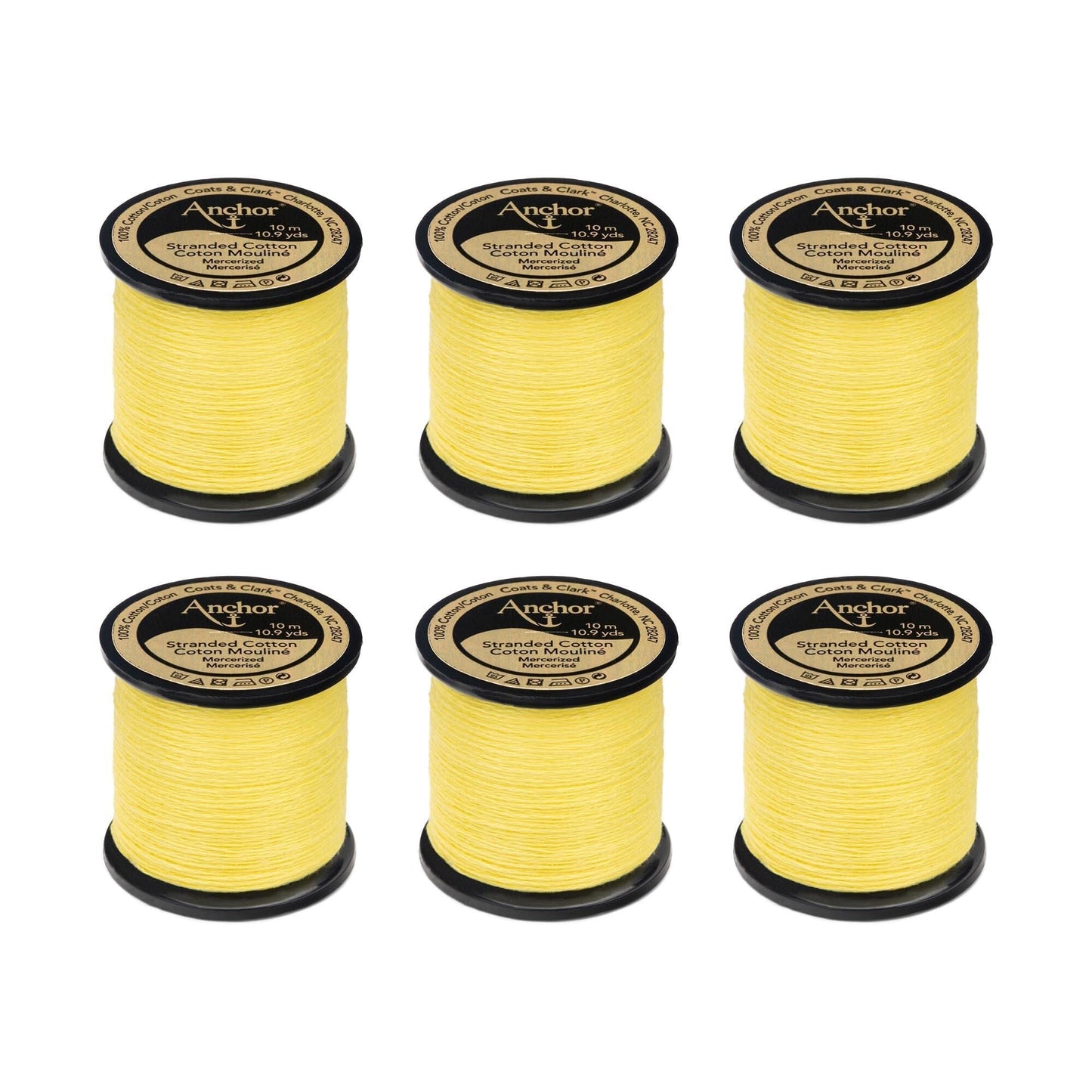 AN Spooled Floss 10 Meters (6 Pack) - Clearance shades