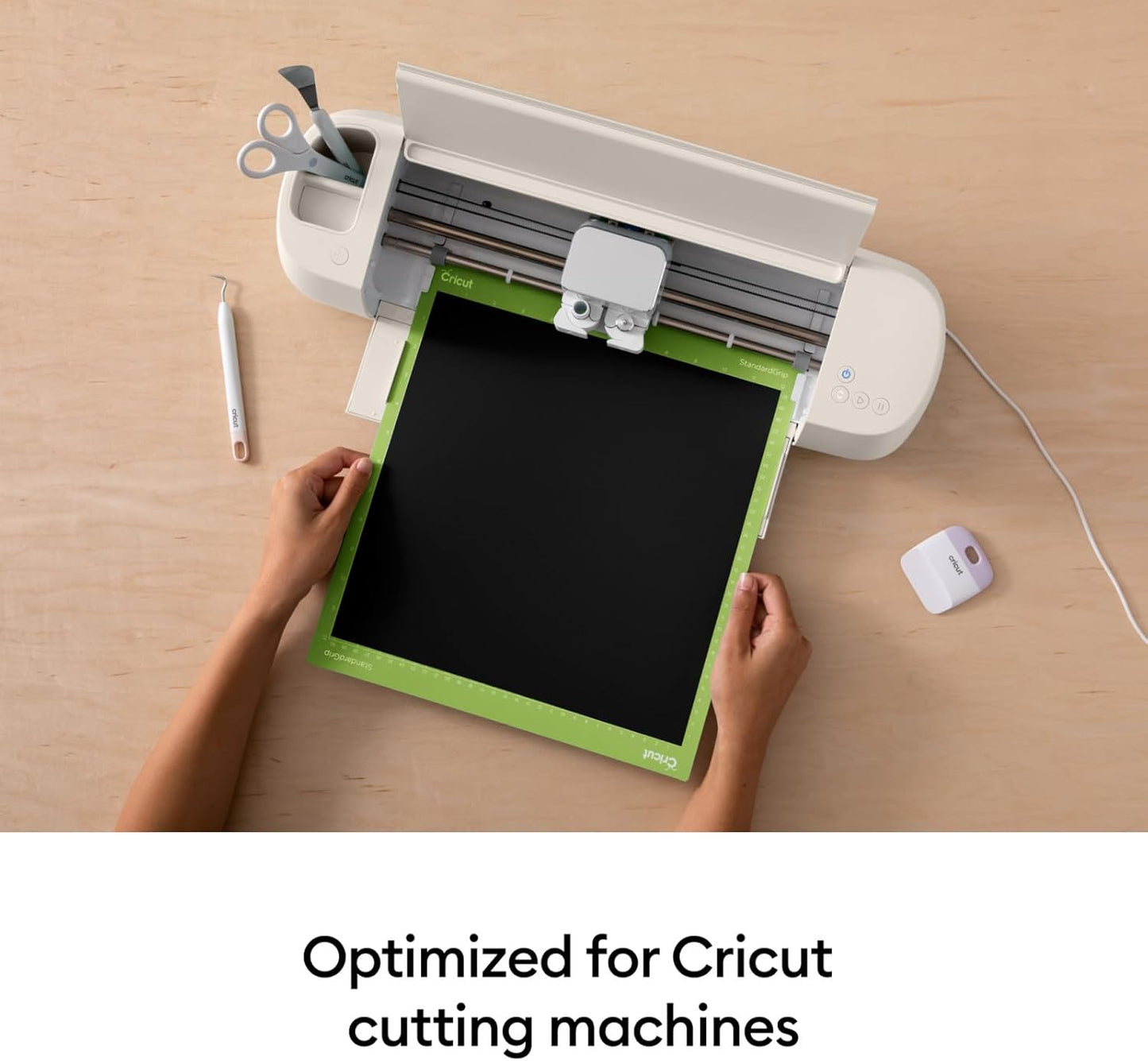 Cricut StandardGrip Adhesive Cutting Mat 12"x12" - For Cricut Explore Air 2/Cricut Maker - 3 Pack, Green (2004702)