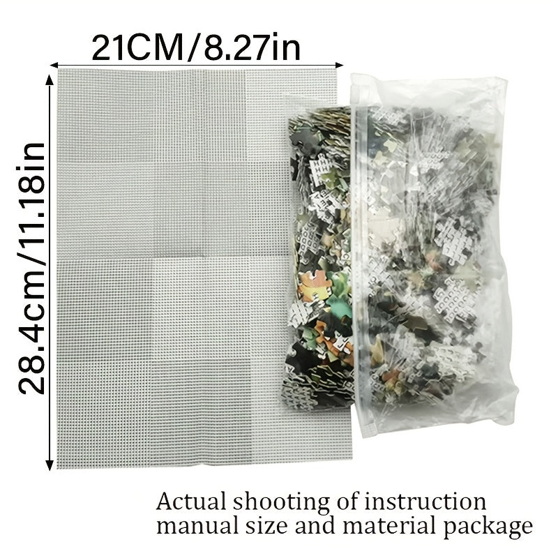 Puzzle Grand Défi 1000 pièces - Scène asiatique vibrante avec cerisiers en fleurs et pagodes, papier épais et résistant, art décoratif DIY pour amateurs, sans cadre - Cadeau idéal pour anniversaires, fêtes, casse-têtes, parfait pour Noël