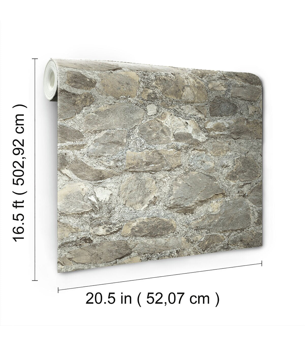 RoomMates Wallpaper Weathered Stone