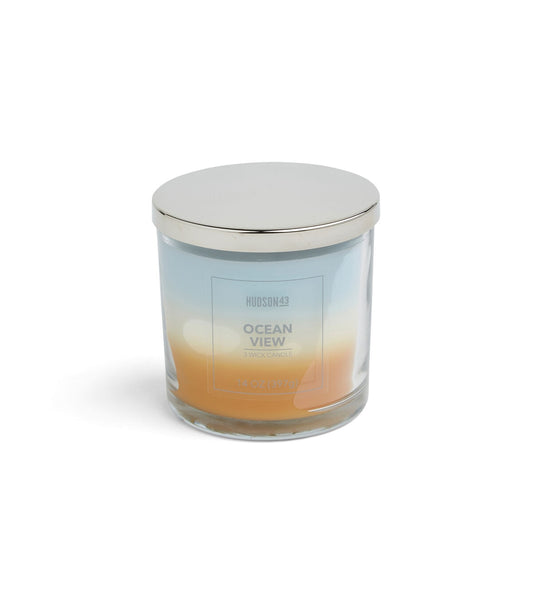 14oz Ocean View Scented Jar Candle by Hudson 43