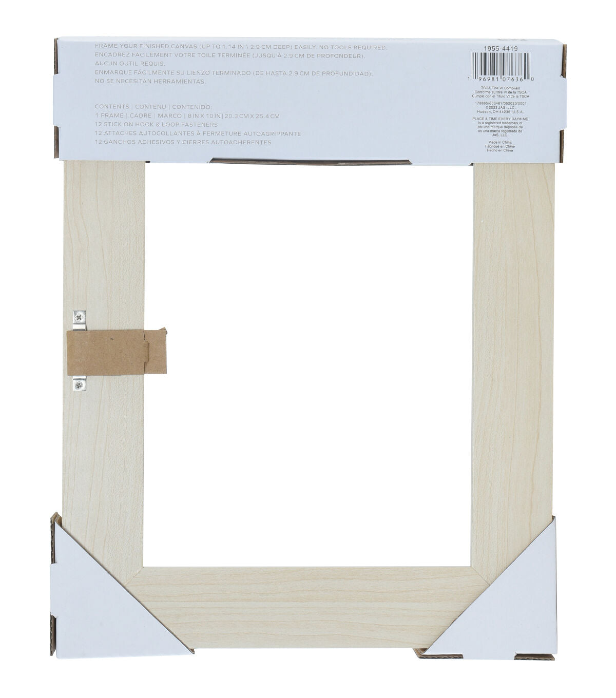 8" x 10" Natural Canvas Float Frame by Place & Time