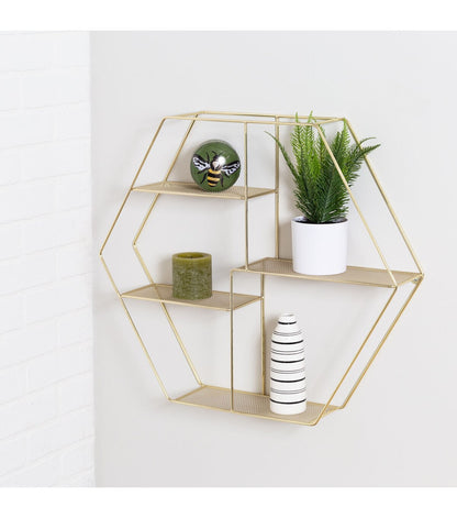 Honey Can Do Hexagonal Metal Wall Décor