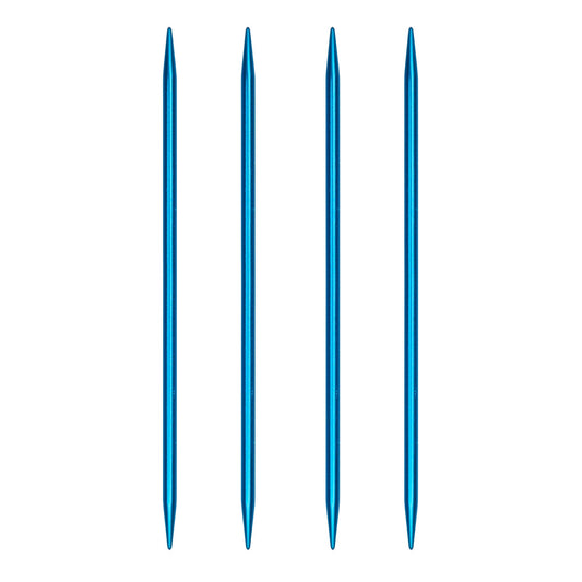 SB Silvalume 4 Pack, Double Point Knitting Needles