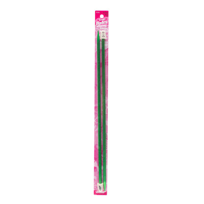 SB Silvalume 14" Single Point Knitting Needles