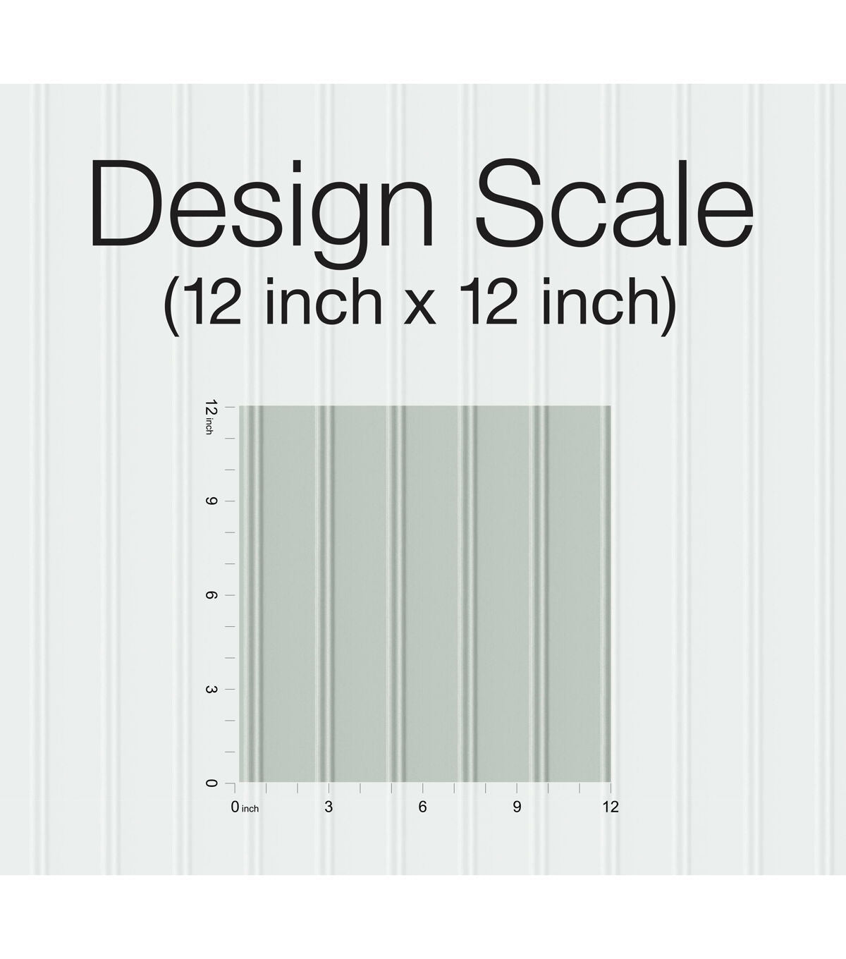 RoomMates 20.5" x 16.5' Mint Green Beadboard Peel & Stick Wallpaper