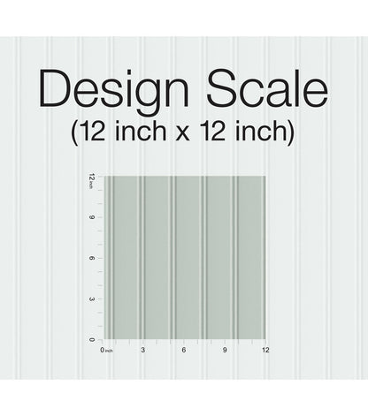 RoomMates 20.5" x 16.5' Mint Green Beadboard Peel & Stick Wallpaper