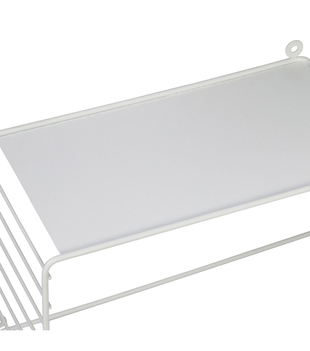 Honey Can Do Metal Floating Decorative Shelf