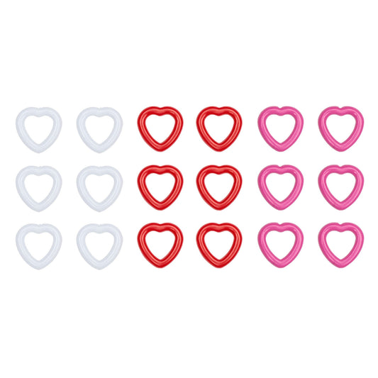 SB Heart Shaped Stitch Markers - Clearance Items
