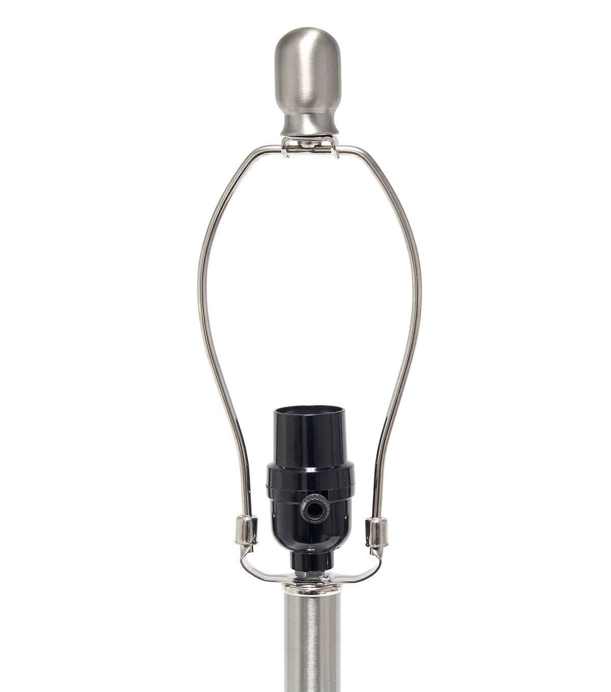 All The Rages Mercury Glass Jar Table Lamp with White Linen Shade