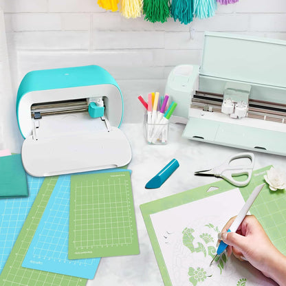 IModeur 10 Pack Cutting Mats - 12"x12" for Cricut Accessories - Explore Air 2/ Maker 2/3
