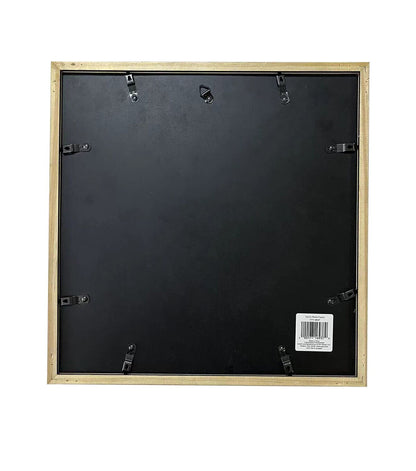 Innovative Creations Black Wooden Frame with Mat 12" x 12"