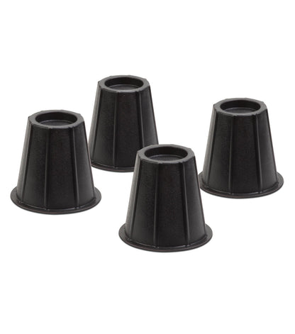 Honey Can Do Bed Risers Black 6"