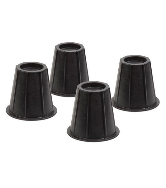 Honey Can Do Bed Risers Black 6"