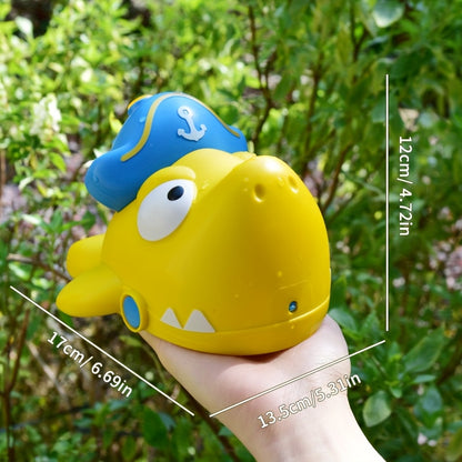 Canon à eau mignon en forme de requin, pistolet à eau manuel, portée ultra-longue, jouets d'eau pour piscine et plage estivale, jouets pour fêtes et célébrations