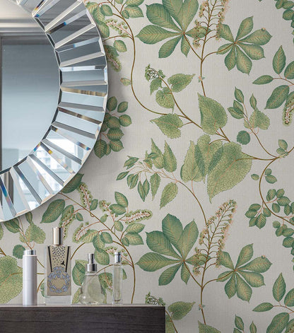 Surface Style 20.5' x 18' Grass Meadow Peel & Stick Wallpaper