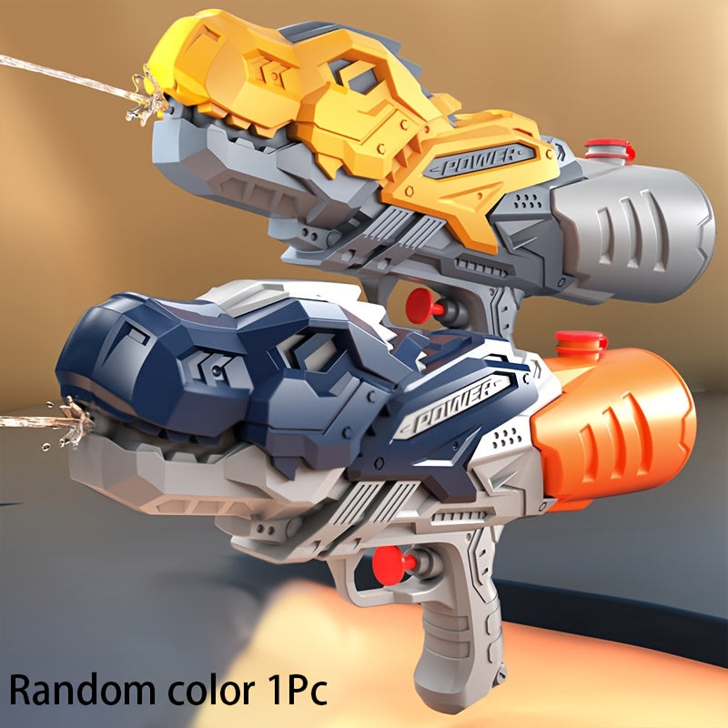 Pistolet à eau de grande capacité - Ouverture de 0,98 pouce, pistolet à eau coloré avec des accents rouges, parfait pour les jeux d'eau et les vacances d'été, pistolet à eau pour toute la famille