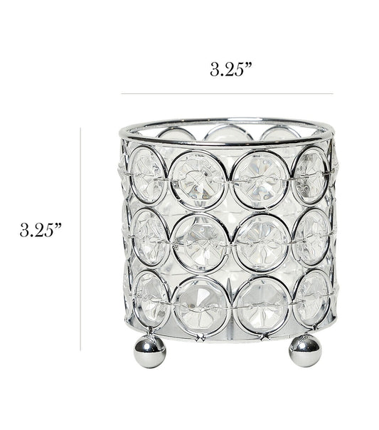 All The Rages Crystal 3.25" Cylinder Decorative Décor