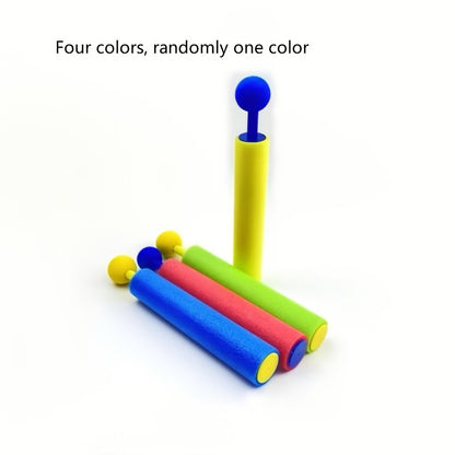 1\u002F1pc Pistolet à eau d'été aléatoire de quatre couleurs avec pulvérisateur perle en EVA - tirable, couleur mélangée, jouet sportif extérieur adapté pour jouer sur la plage