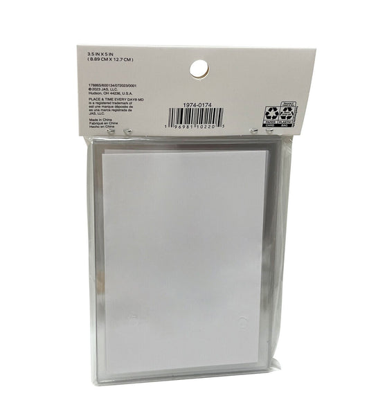 3.5" x 5" Acrylic Magnet Picture Frames 6pk by Place & Time