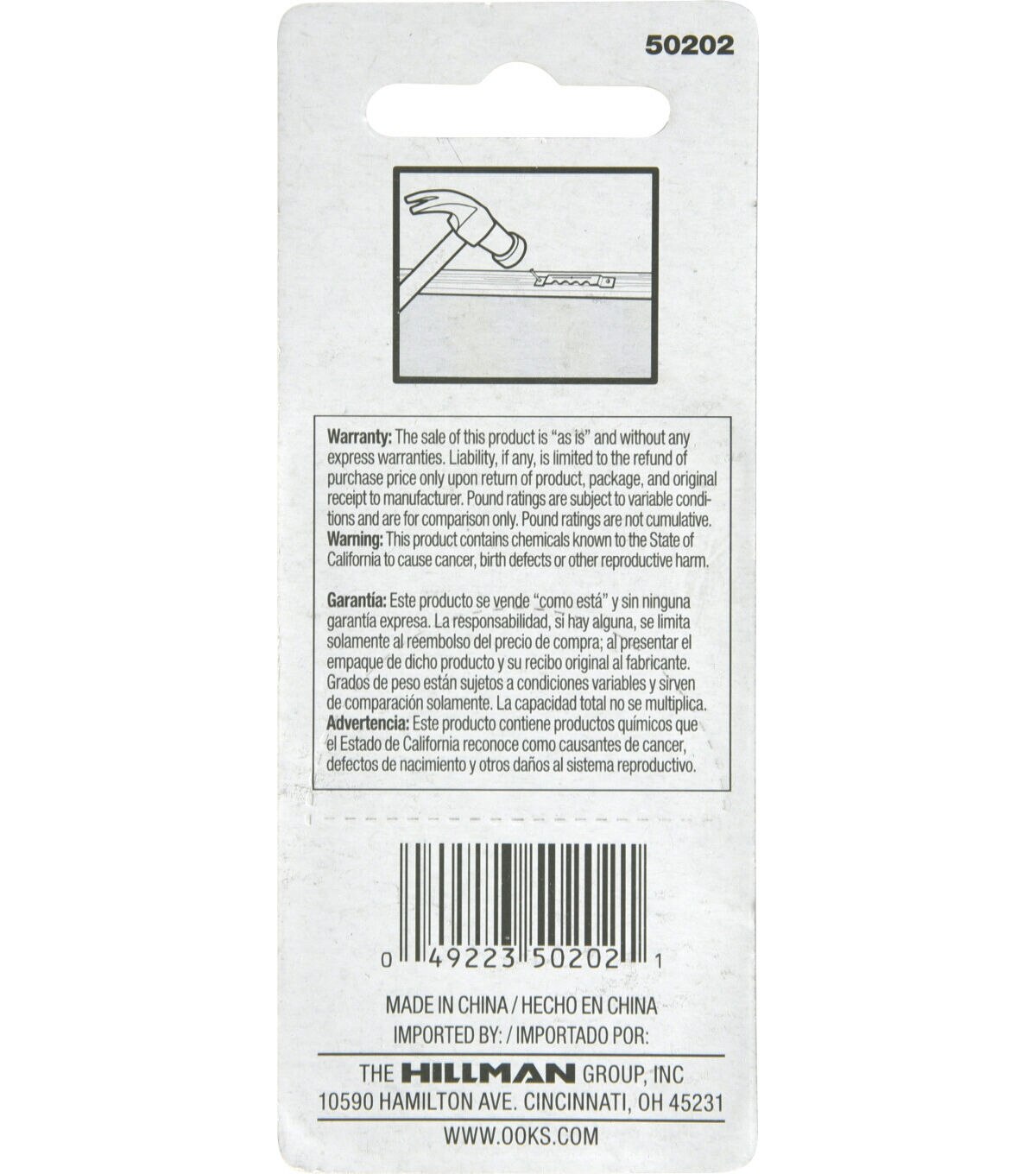 Ook 3pk Small Self Leveling Sawtooth Hangers