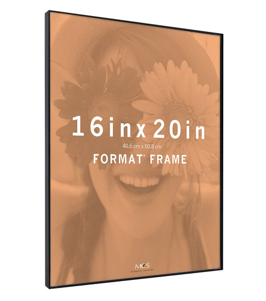 MCS 16"x20" Black Format Frame