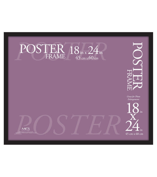 MCS 18"x24" Black Gallery Poster Frame