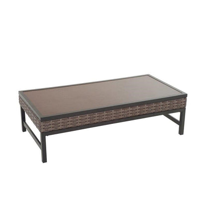 Affric Wicker/Rattan 6 - Person Seating Group with Cushions