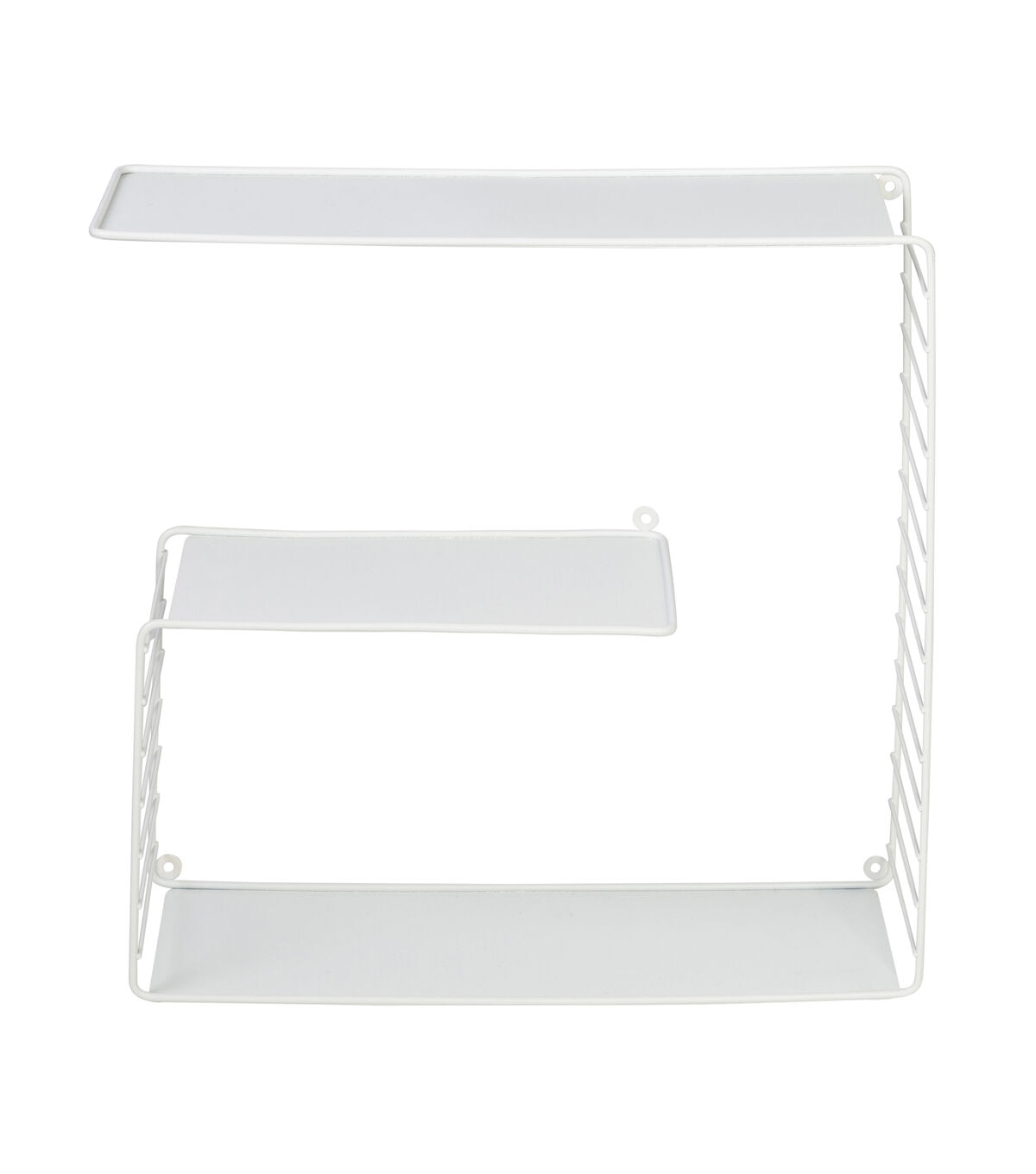 Honey Can Do Metal Floating Decorative Shelf