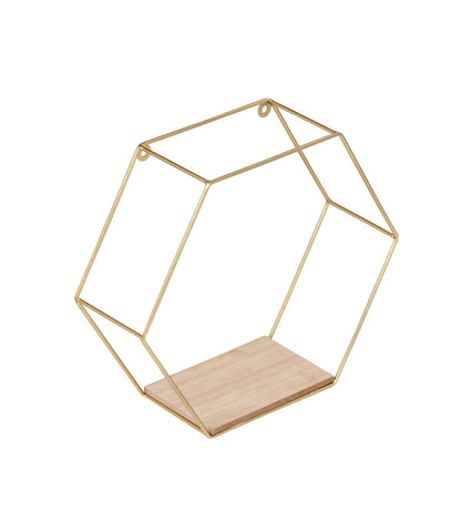 Honey Can Do Set of Hexagonal Wall Shelfs