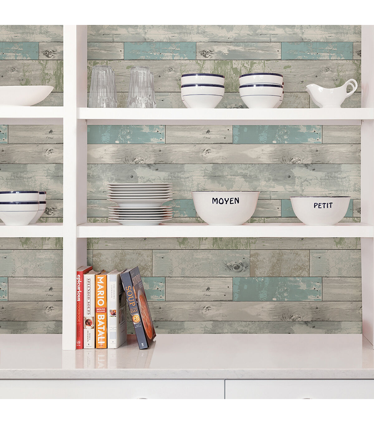 WallPops NuWallpaper Peel & Stick Wallpaper Beachwood