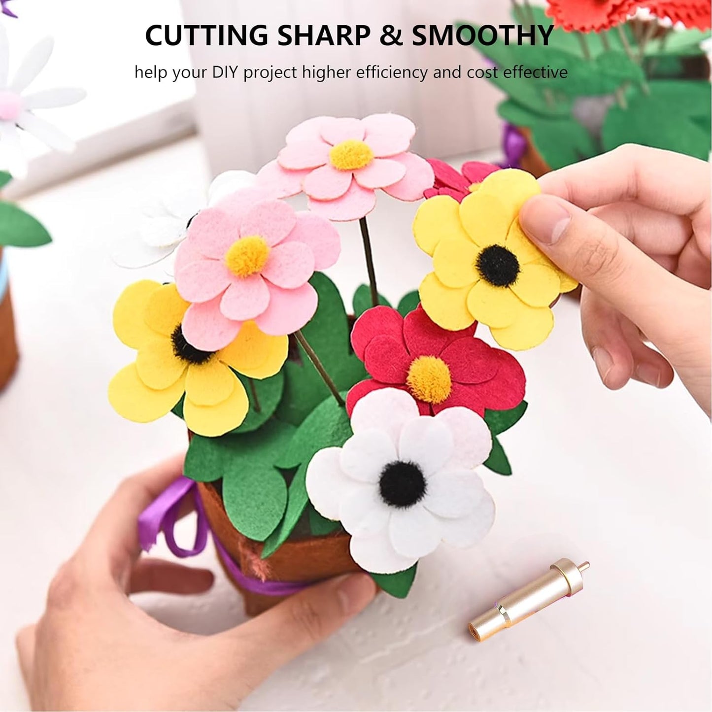 Deep Cut Blade for Cricut Maker 3/4/Maker/Explore 3/4/Air 2/Air/One/Venture,60° Deep Point Blade and Housing for Cutting Metallic/Genuine Leather, Craft/EVA Foam, Aluminum Foil, Magnetic Sheet,Etc