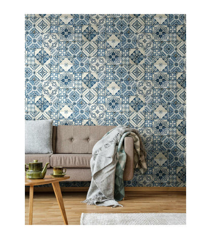 RoomMates Mediterranean Tile Peel And Stick Wallpaper