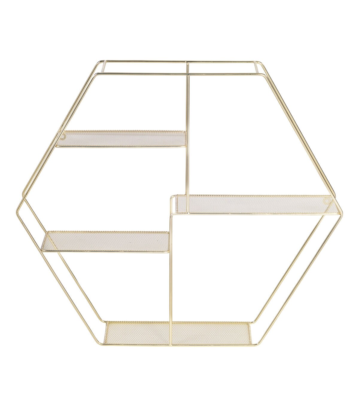 Honey Can Do Hexagonal Metal Wall Décor