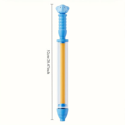 Un pistolet à eau d'été, une idéale pour les batailles de ballons d'eau et les jeux de plage, un grand pistolet à eau à tirer par la corde adapté pour le rafting adulte.