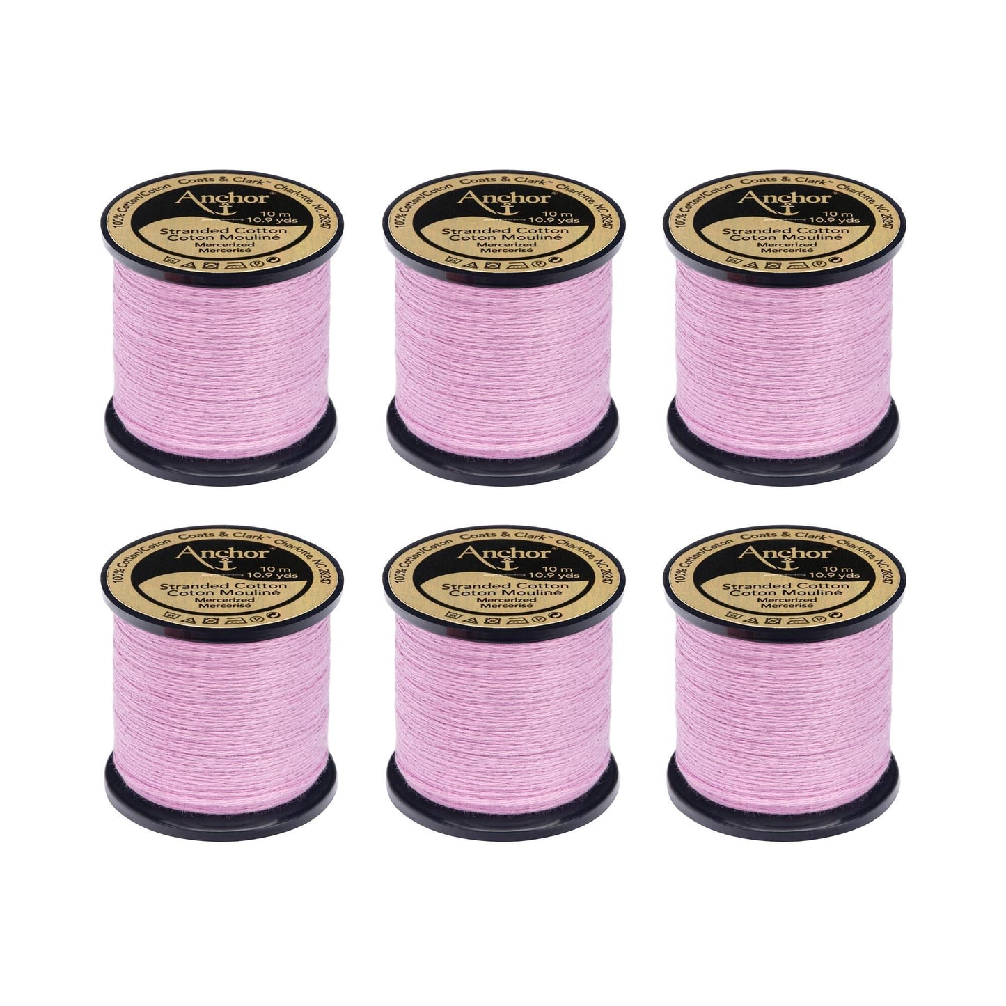 AN Spooled Floss 10 Meters (6 Pack) - Clearance shades