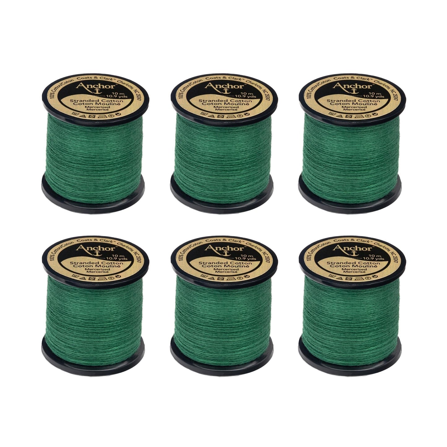 AN Spooled Floss 10 Meters (6 Pack) - Clearance shades