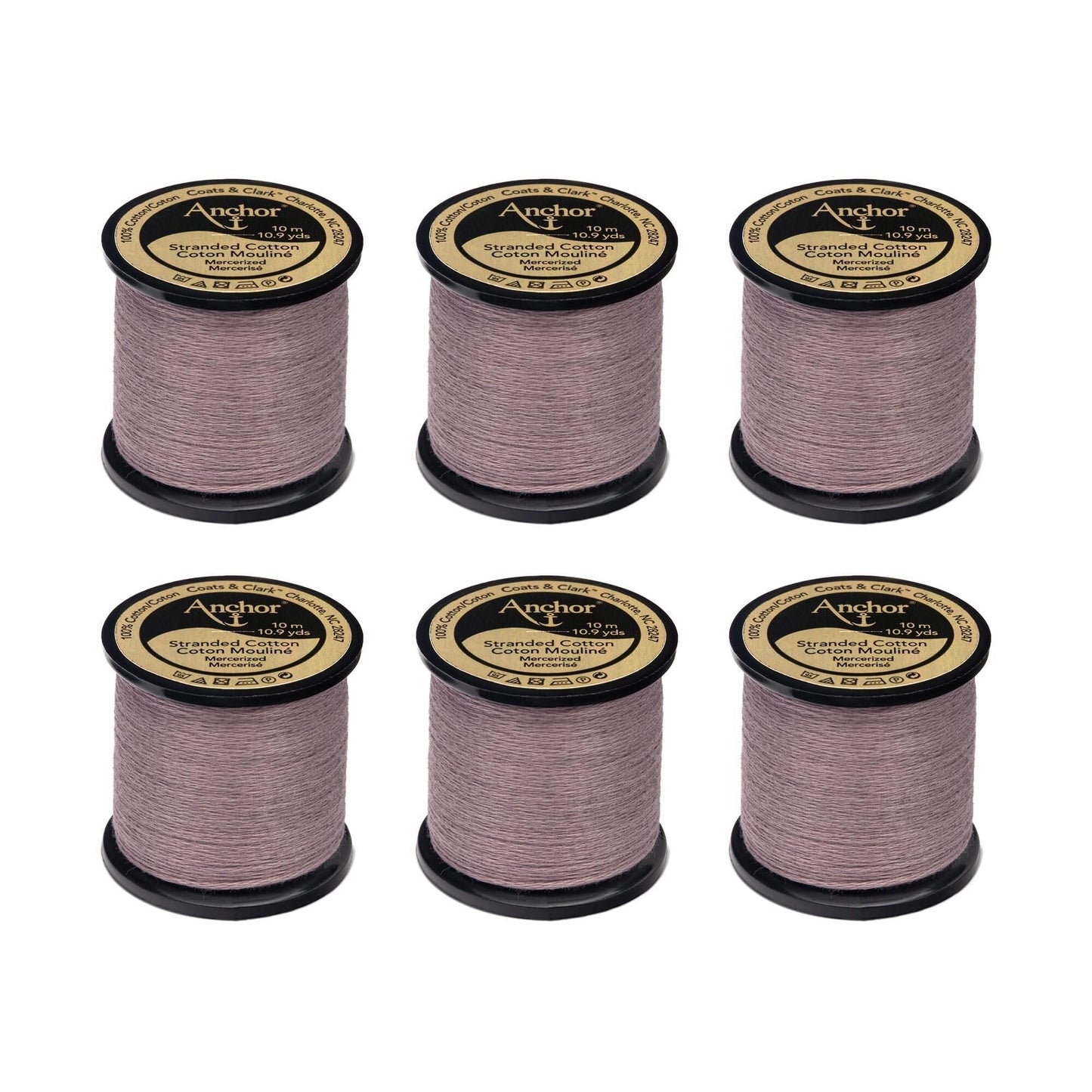 AN Spooled Floss 10 Meters (6 Pack) - Clearance shades