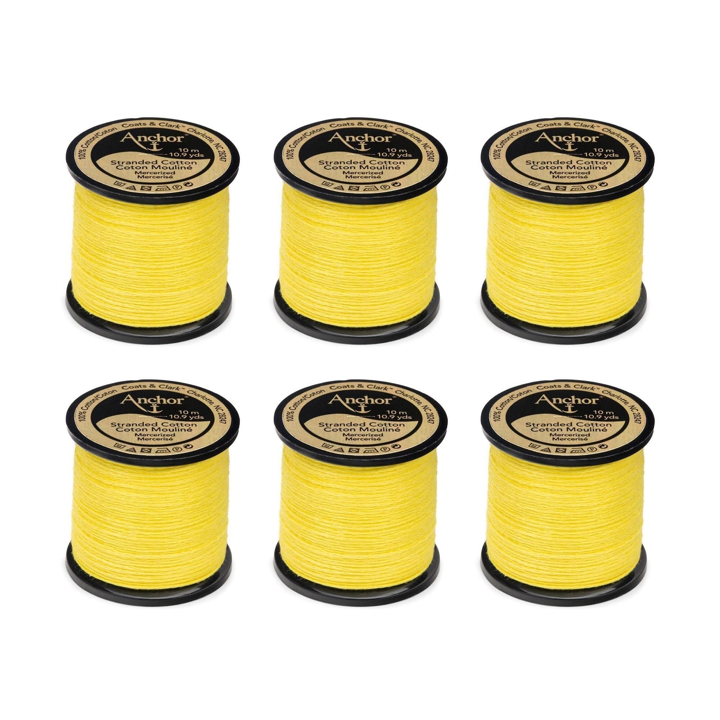 AN Spooled Floss 10 Meters (6 Pack) - Clearance shades
