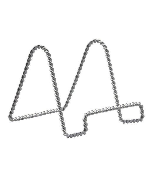 TRIPAR 3" Chrome Double Twisted Wire Picture Stand