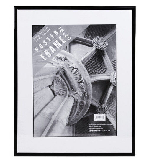 MCS 16"x20" Black and Clear Mylar Poster Frame