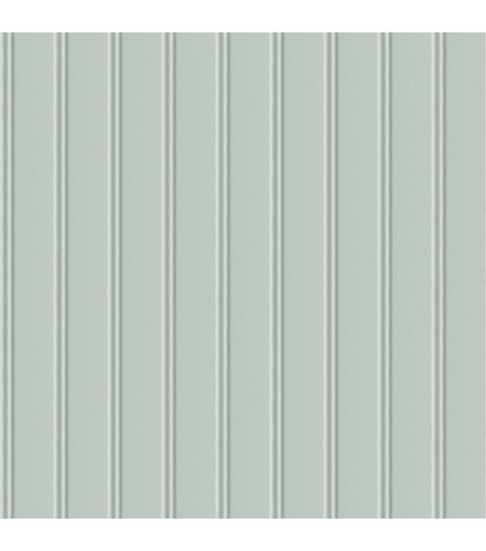 RoomMates 20.5" x 16.5' Mint Green Beadboard Peel & Stick Wallpaper