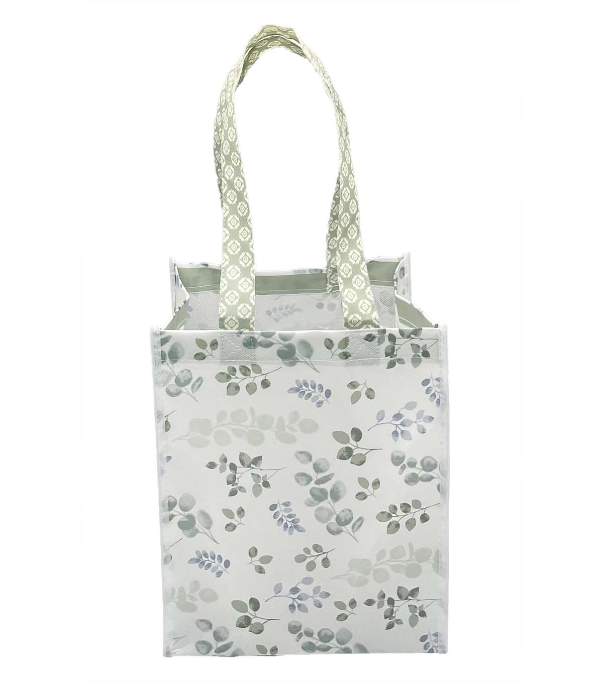 11.5" Plant Go Green Reusable Tote Bag