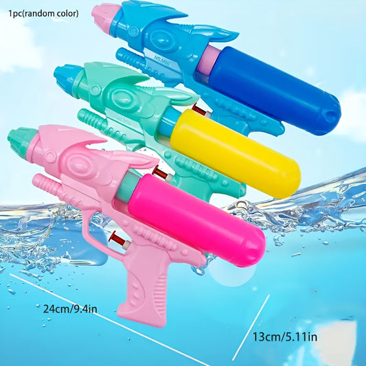 1 pc Pistolet à Eau Amusant pour Jeunes en Été - Matériau ABS Durable, Convient pour les Batailles d'Eau sur la Plage et au Bain, Crachement d'Eau, Adapté aux Garçons et Ados