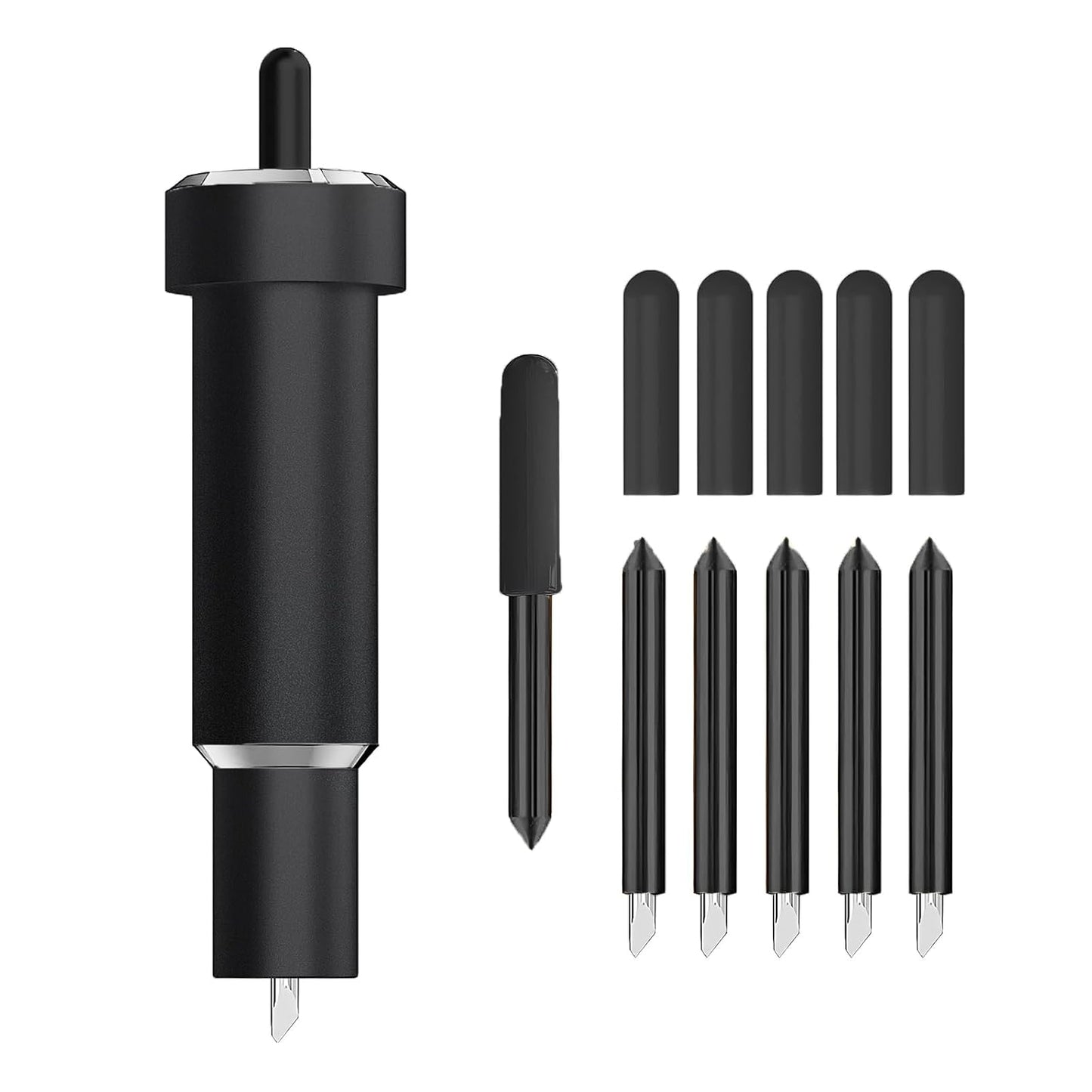 Deep Cut Blade for Cricut Maker 3/4/Maker/Explore 3/4/Air 2/Air/One/Venture,60° Deep Point Blade and Housing for Cutting Metallic/Genuine Leather, Craft/EVA Foam, Aluminum Foil, Magnetic Sheet,Etc